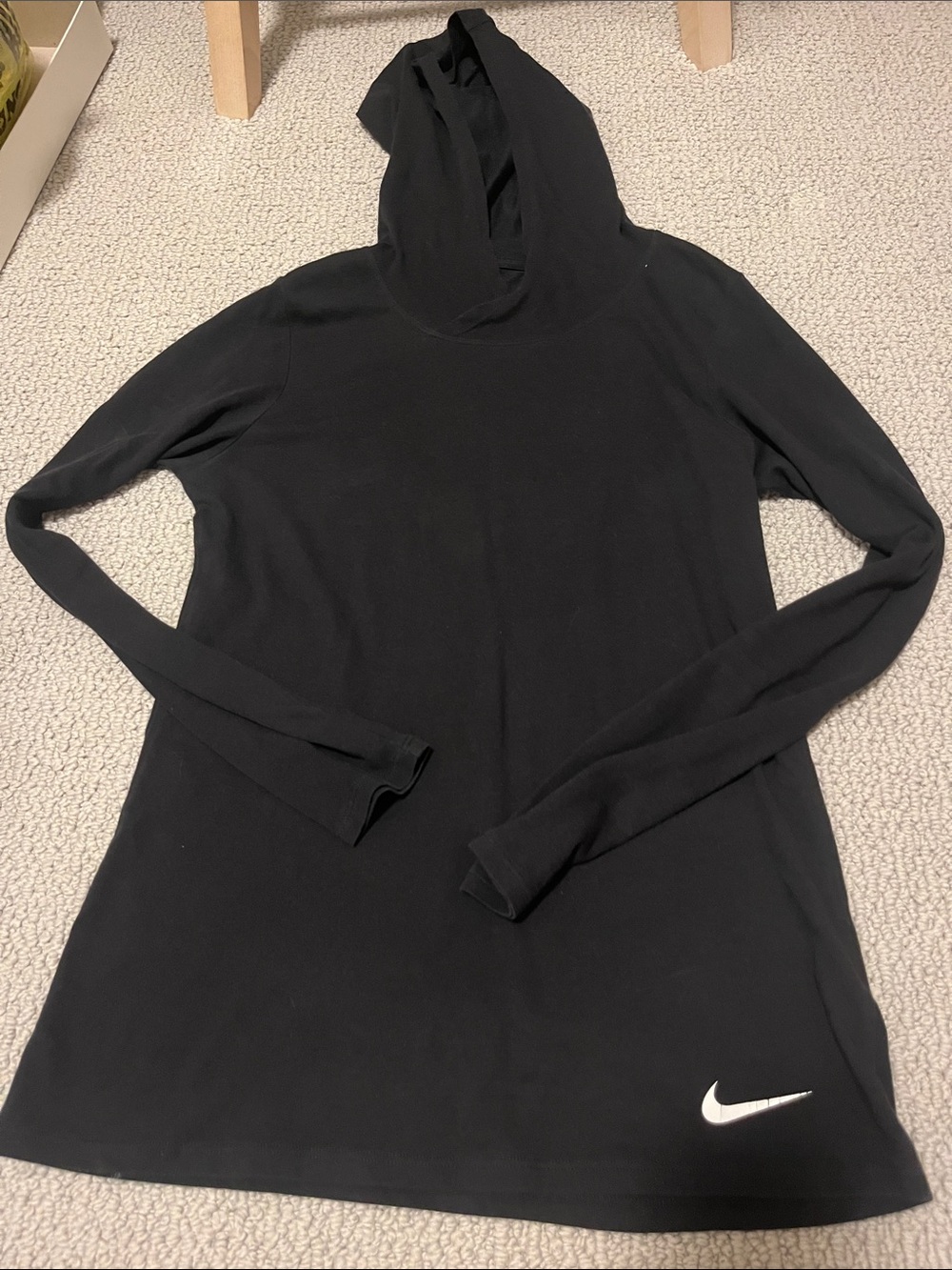 Nike Black Long-Sleeve with Hood